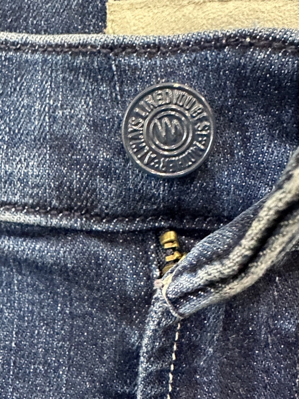 MOTHER Lil Hustler Ankle Jeans Heirloom Wash Denim Womens Size 31 - Picture 6 of 9